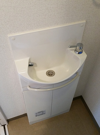 トイレに独立手洗い場完備！